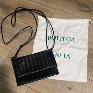 Bottega Veneta Black Crossbody Bag